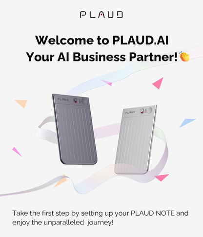 PLAUD NOTE & Free to Use AI Membership (Starter Plan 300 mins / month)